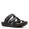 Peltz Shoes  Women's Clarks Laurieann Nora Sandal BLACK 26171262