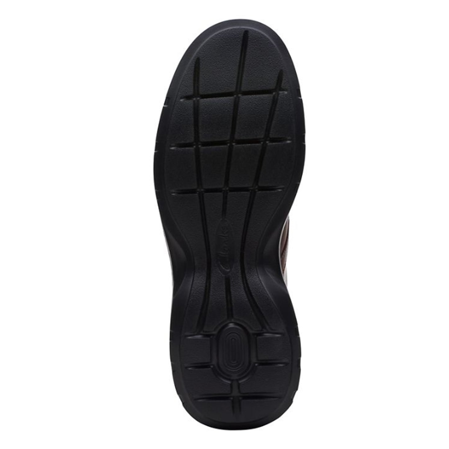 Peltz Shoes  Men's Clarks Gessler Lace Slip-On Dark Tan 26171541