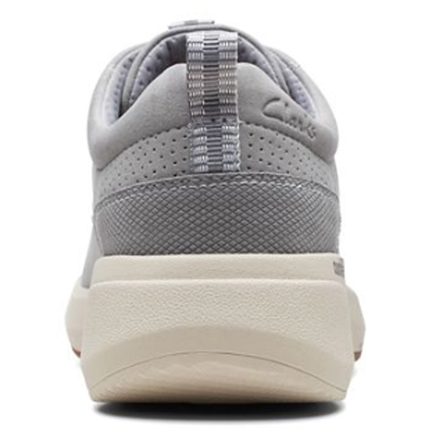 Peltz Shoes  Men's Clarks Lehman Mix Sneaker Grey 26171560
