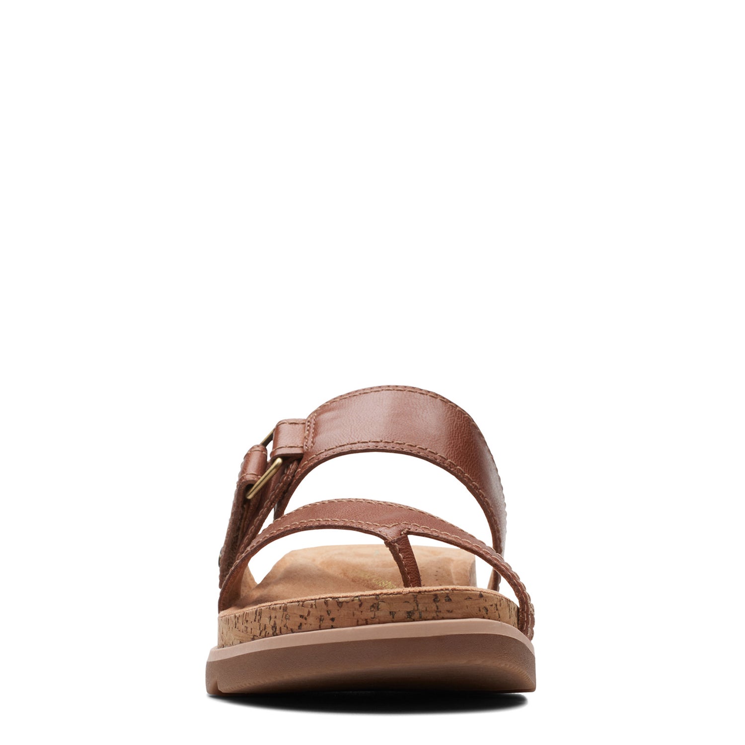 Peltz Shoes  Women's Clarks Yacht Beach Sandal tan 26171771