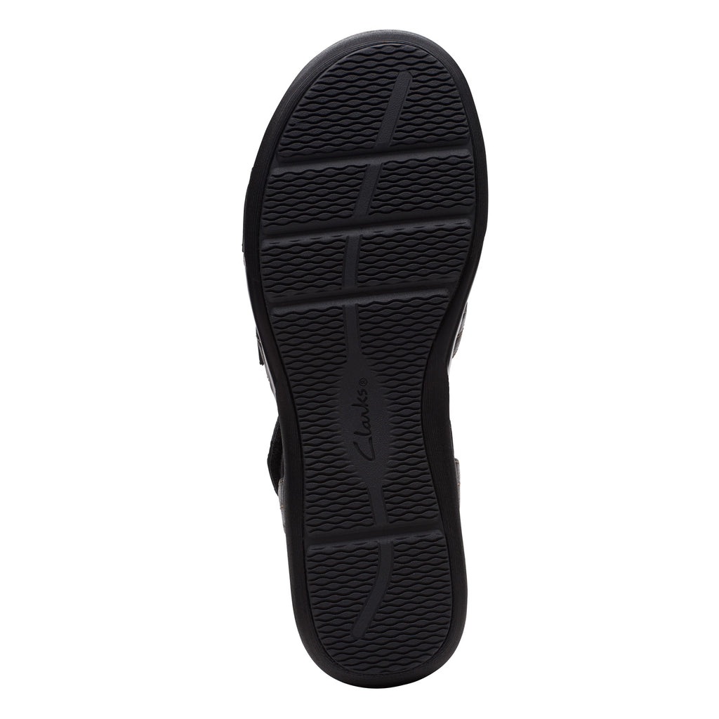 Women's Clarks Kilty Step Sandal BLACK 26172011