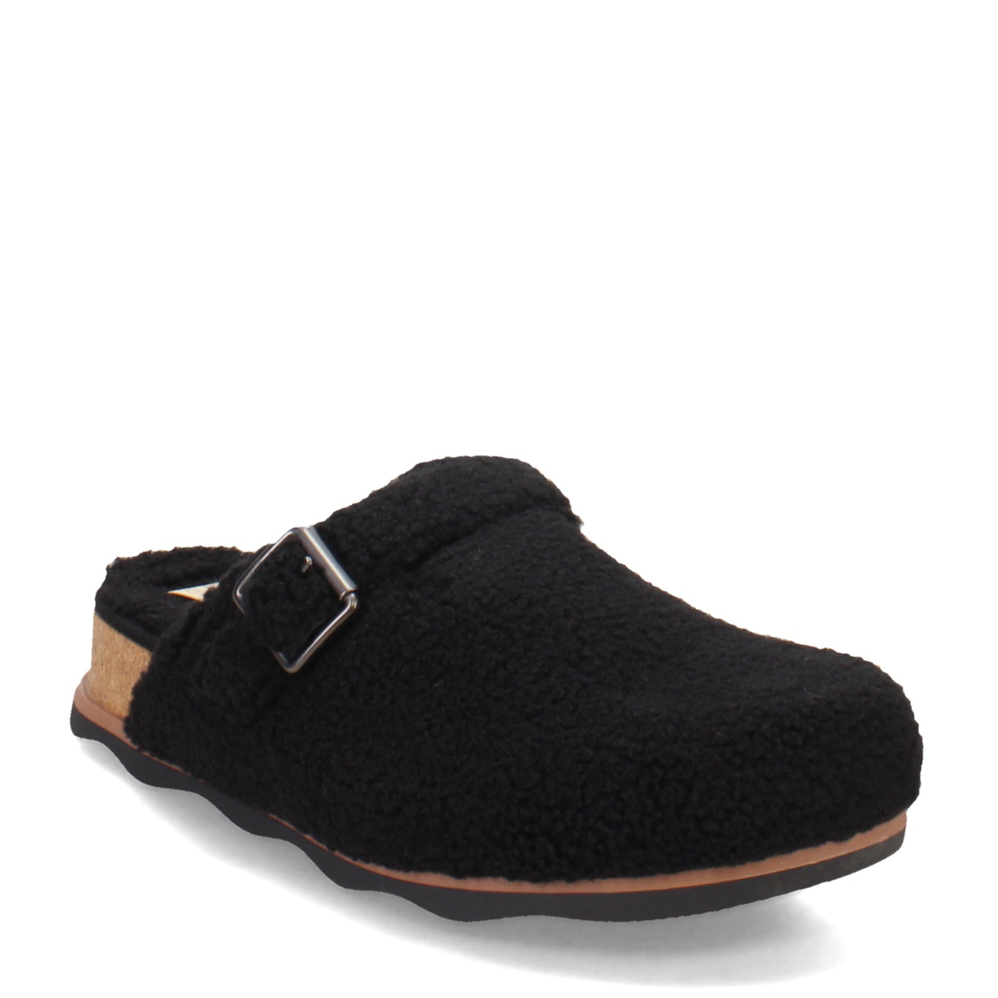 Peltz Shoes  Women's Clarks Brynne Slide Clog Black 26172574