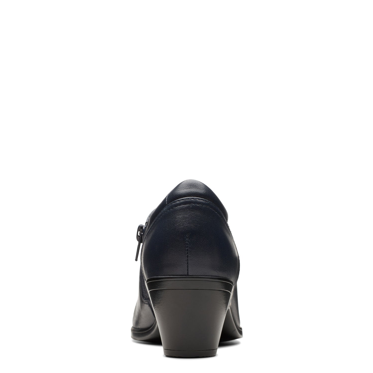 Peltz Shoes  Women's Clarks Emily 2 Shootie Navy 26174078