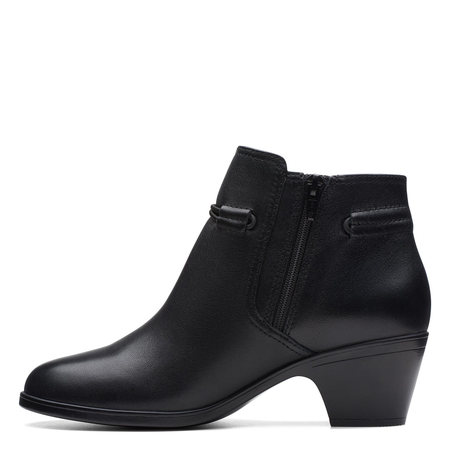 Peltz Shoes  Women's Clarks Emily 2 Kaylie Boot BLACK 26174079