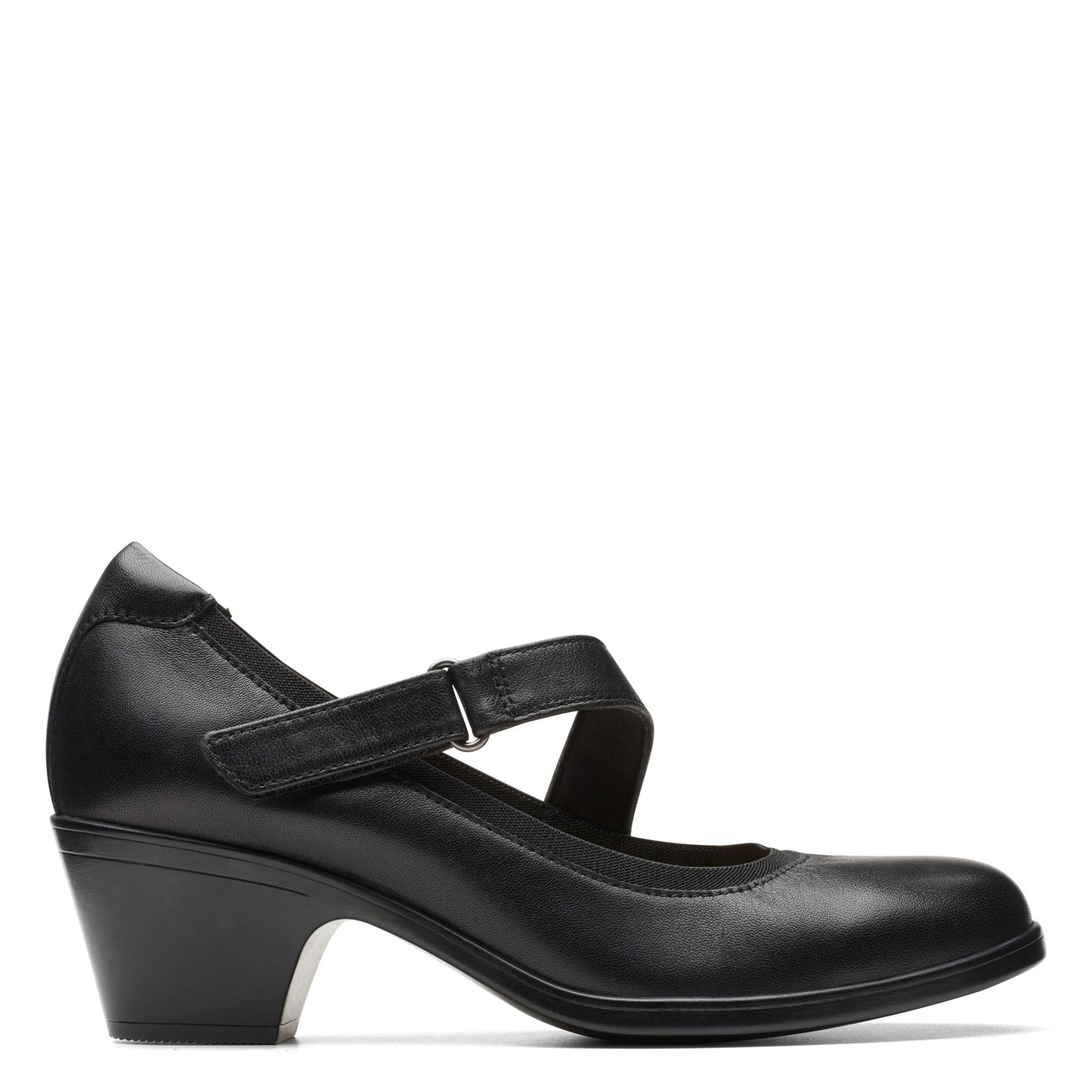 Peltz Shoes  Women's Clarks Emily 2 Mabel Pump BLACK 26174082
