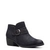 Peltz Shoes  Women's Clarks Charlten Bay Boot BLACK 26174178