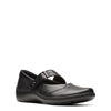 Peltz Shoes  Women's Clarks Cora Gema Slip-On BLACK 26174193