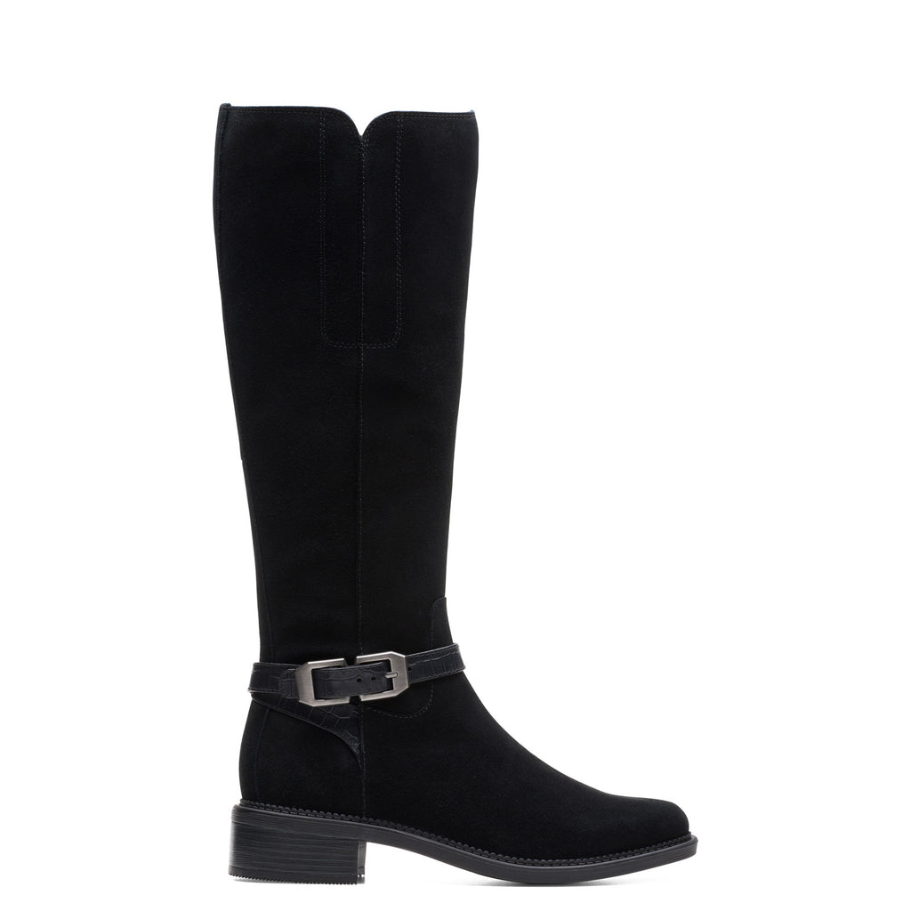 Women's Clarks Maye Aster Boot BLACK 26174345