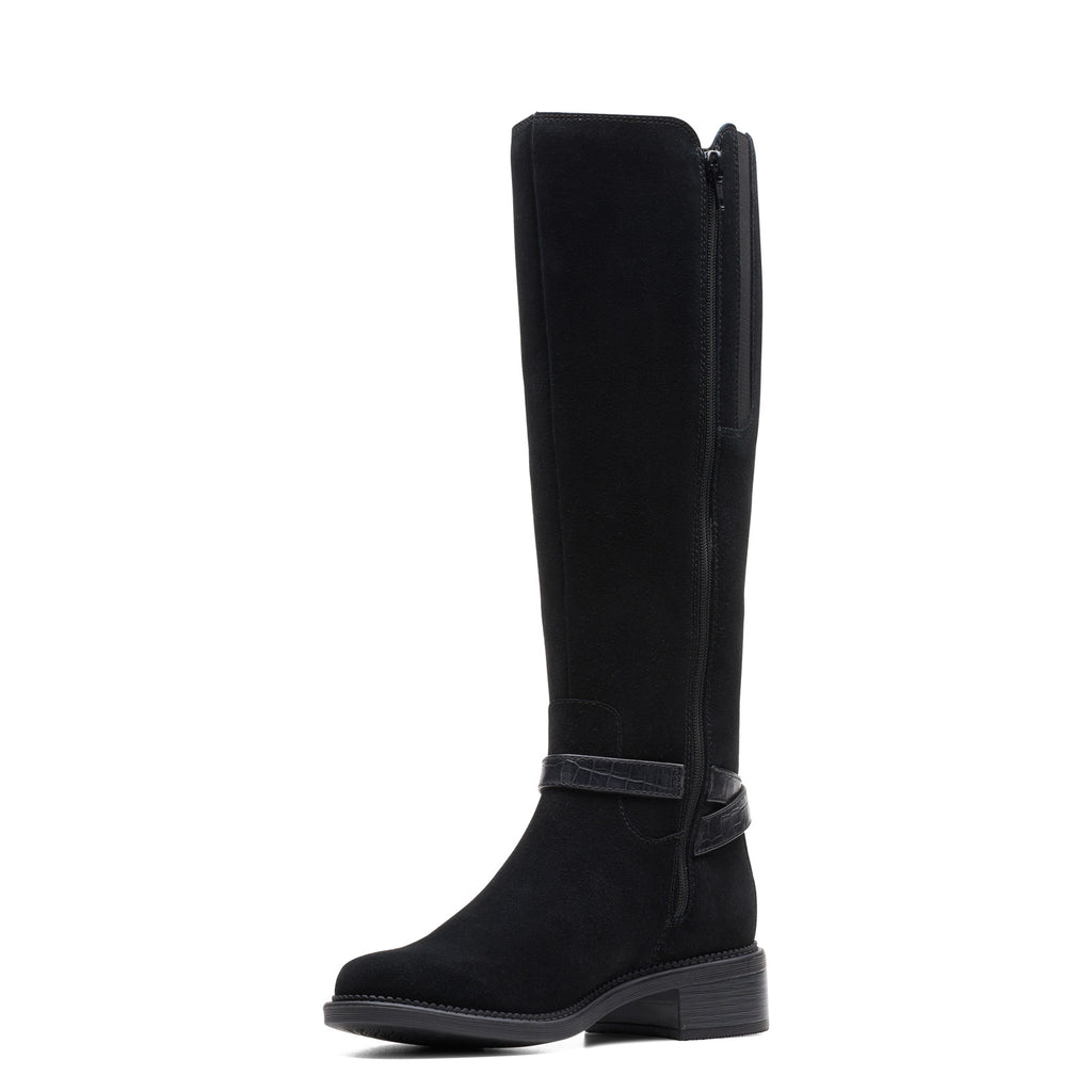 Women's Clarks Maye Aster Boot BLACK 26174345