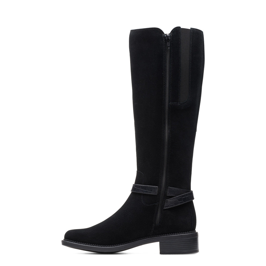 Women's Clarks Maye Aster Boot BLACK 26174345