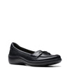 Peltz Shoes  Women's Clarks Cora Haley Slip-On BLACK 26174486