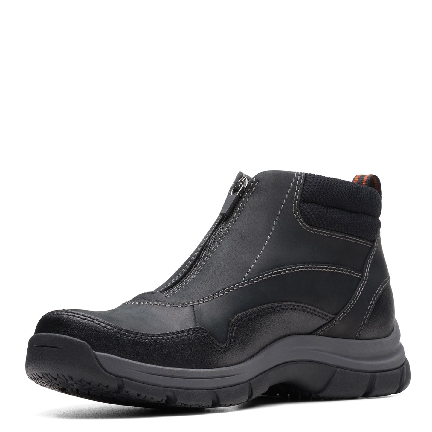 Peltz Shoes  Men’s Clarks Walpath Zip Boot black 26174565