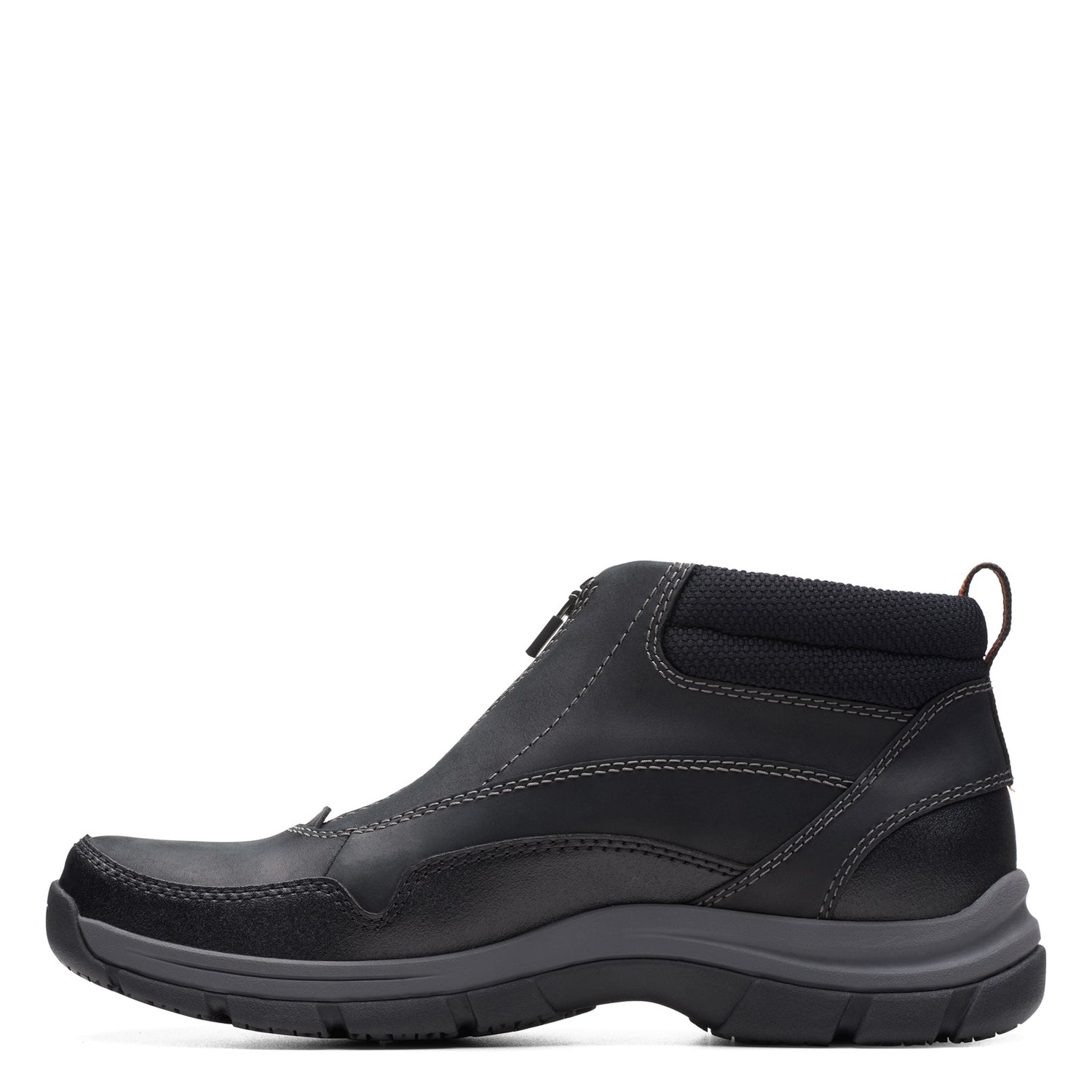 Peltz Shoes  Men’s Clarks Walpath Zip Boot black 26174565
