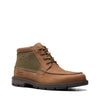 Peltz Shoes  Men's Clarks Maplewalk Moc Boot Tan Olive 26174599