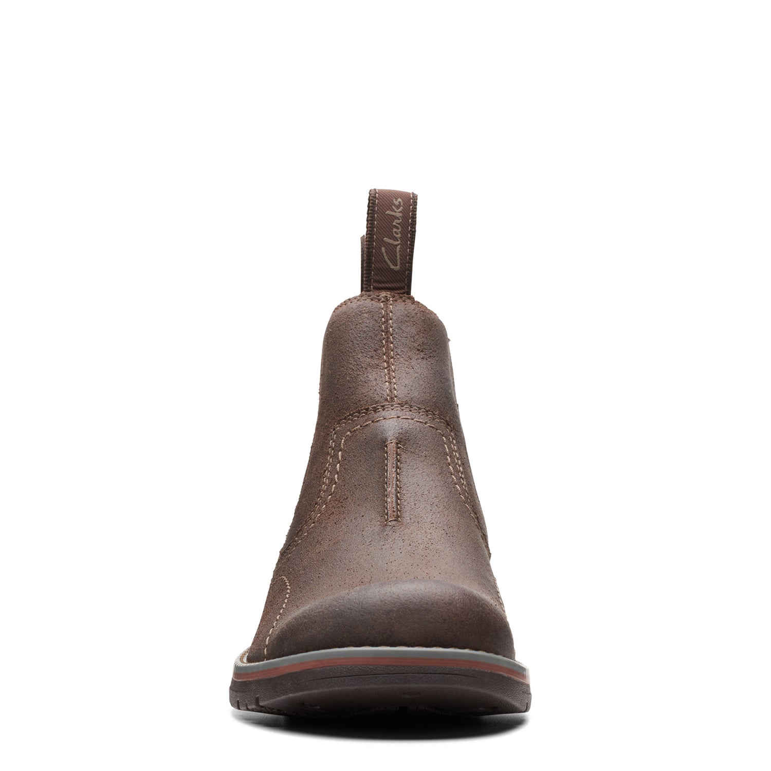 Peltz Shoes  Men's Clarks Morris Easy Boot Dark Brown 26174612