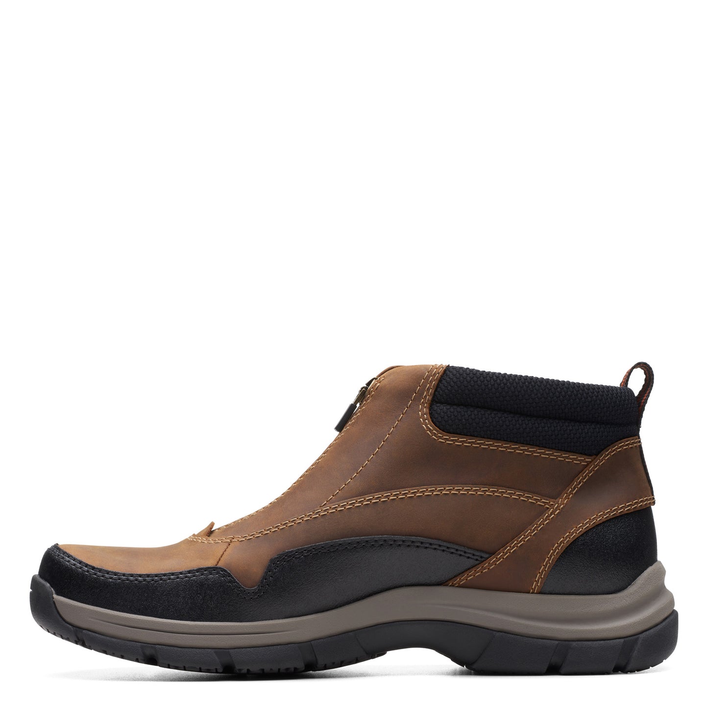 Peltz Shoes  Men’s Clarks Walpath Zip Boot tan 26174620