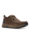 Peltz Shoes  Men's Clarks Wellman Moc Sneaker Dark Brown 26174631