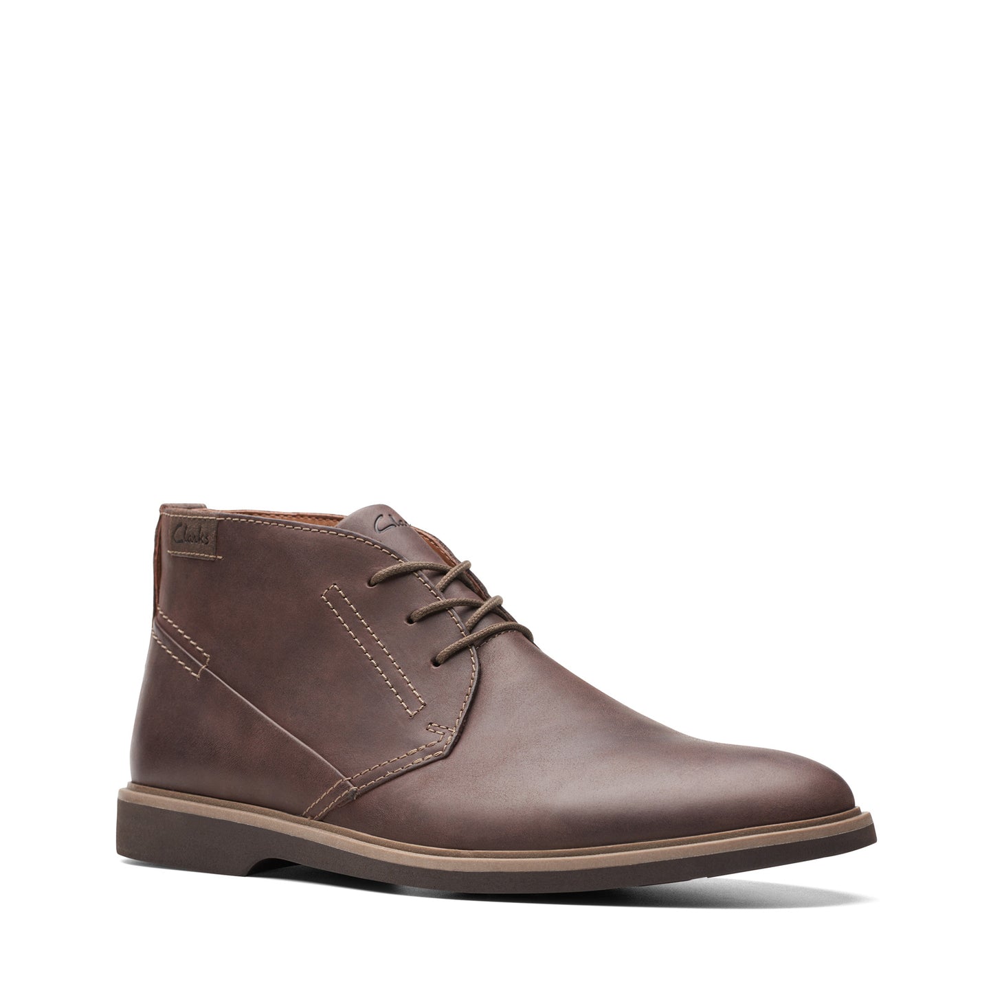 Peltz Shoes  Men's Clarks Malwood Top Boot Dark Brown 26174662