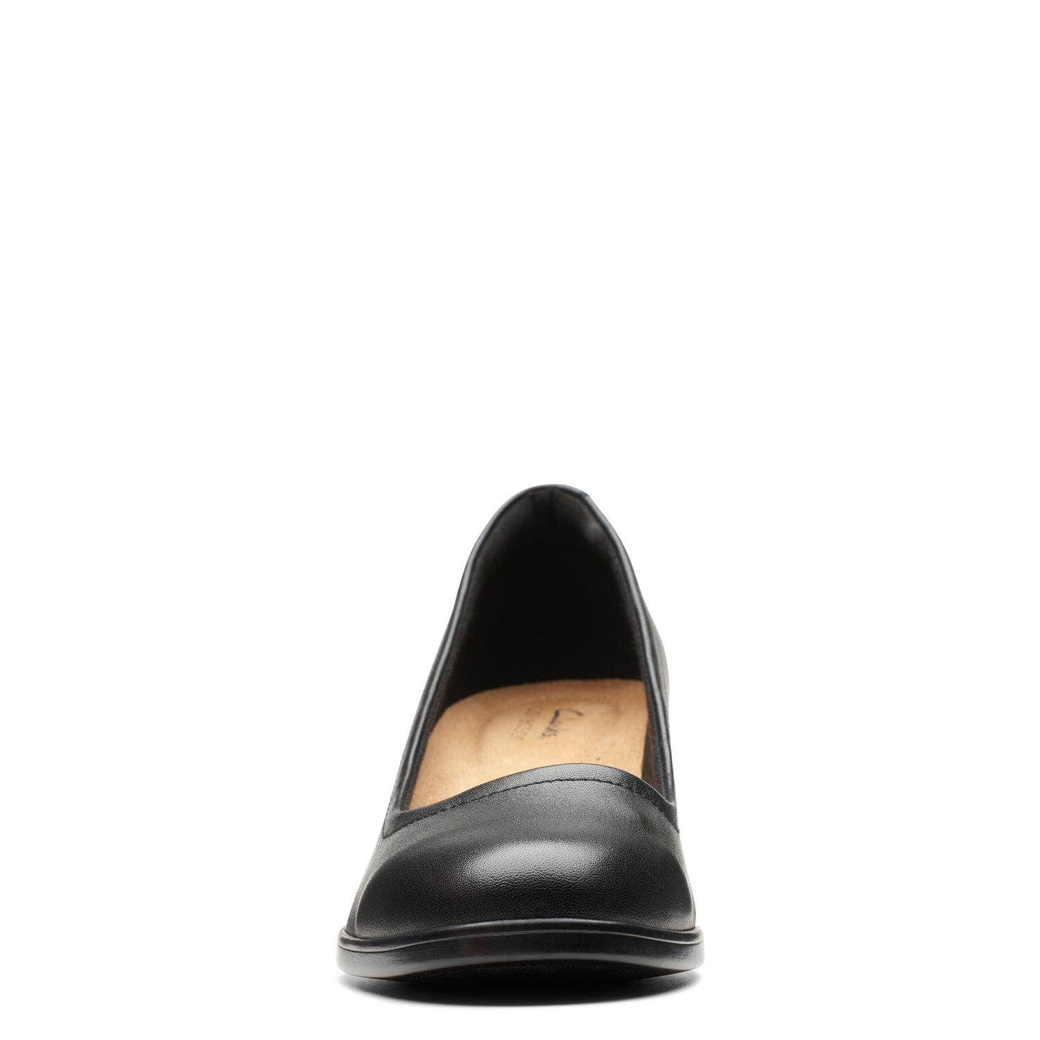 Peltz Shoes  Women's Clarks Emily 2 Ruby Pump BLACK 26174882