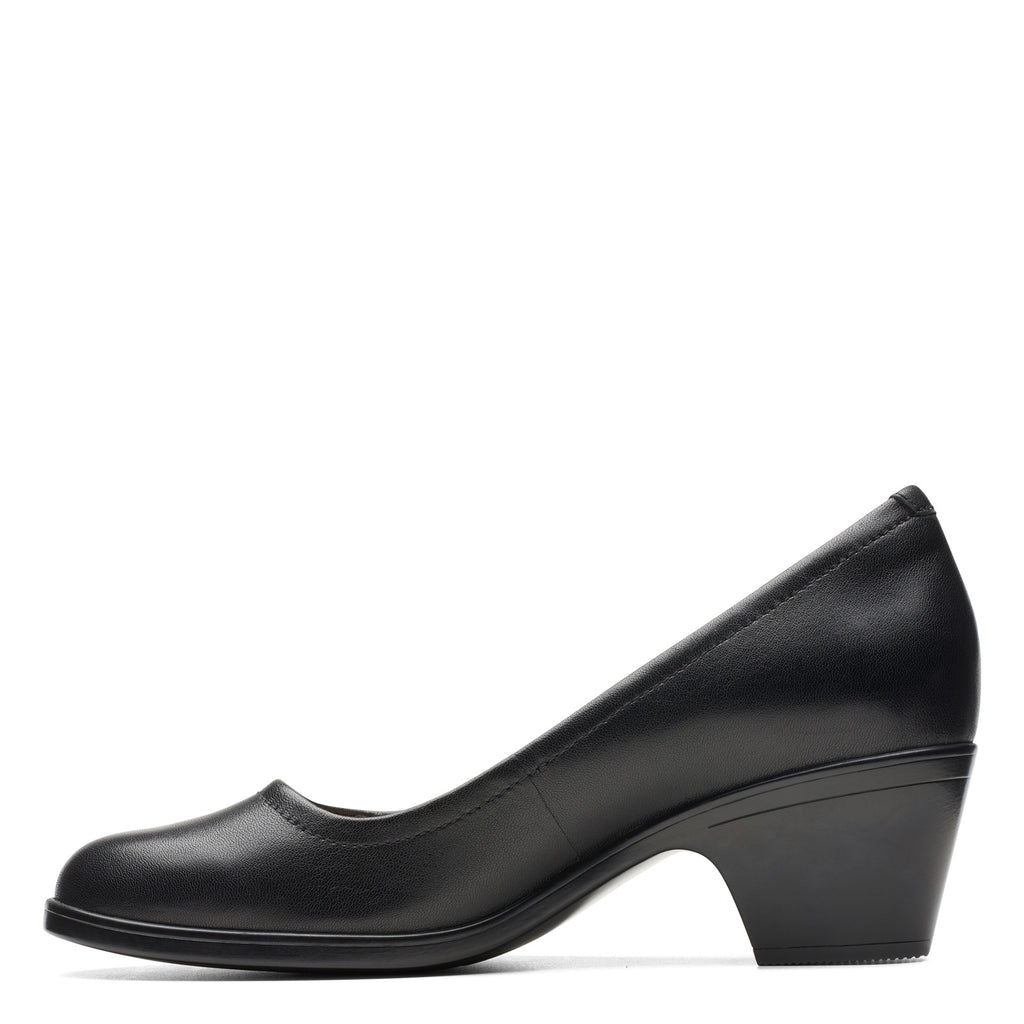 Women's Clarks Emily 2 Ruby Pump BLACK 26174882