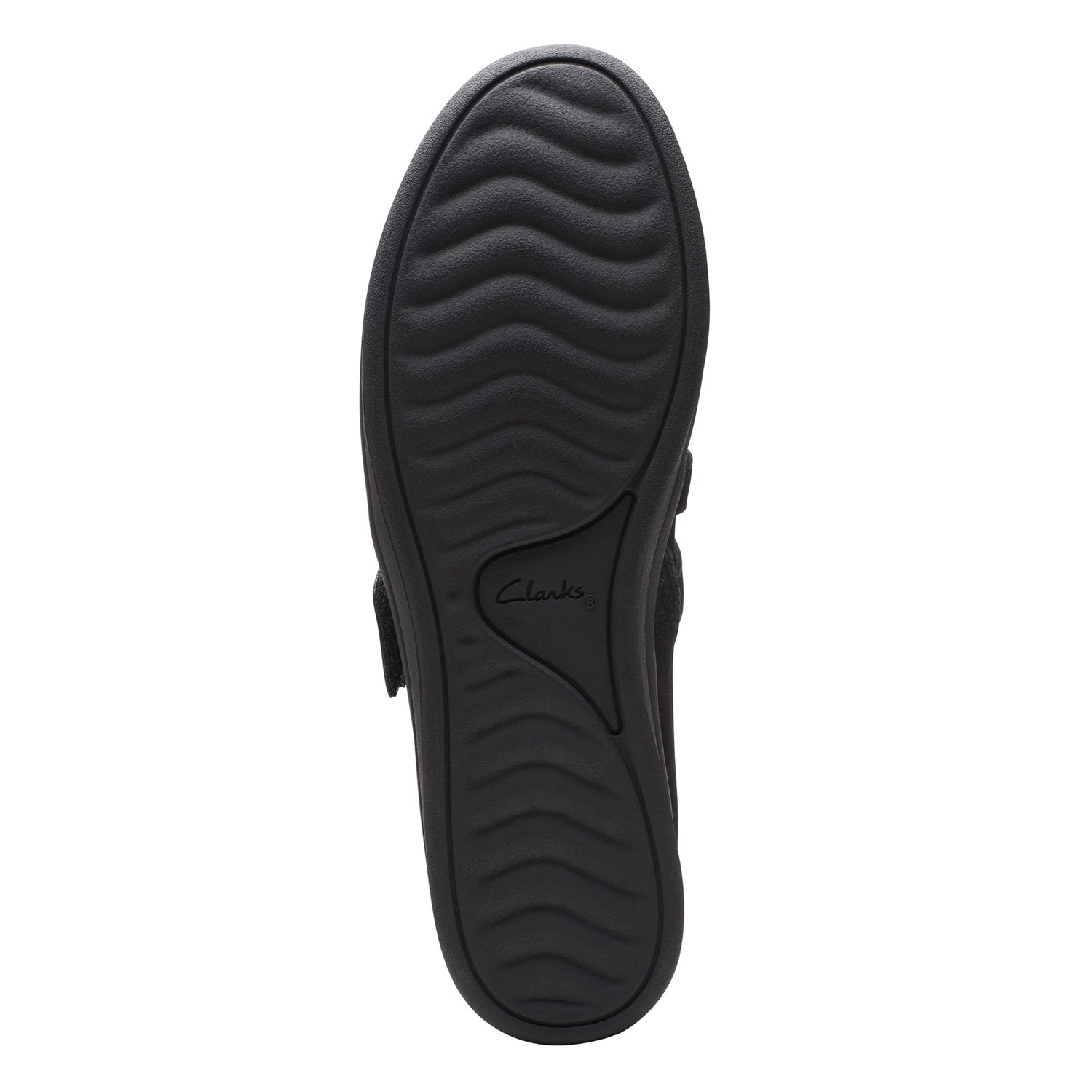 Peltz Shoes  Women's Clarks Breeze MJ Slip-On BLACK 26175009