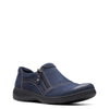 Peltz Shoes  Women's Clarks Carleigh Ray Slip-On NAVY 26175055