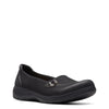 Peltz Shoes  Women's Clarks Carleigh Lulin Slip-On BLACK 26175057