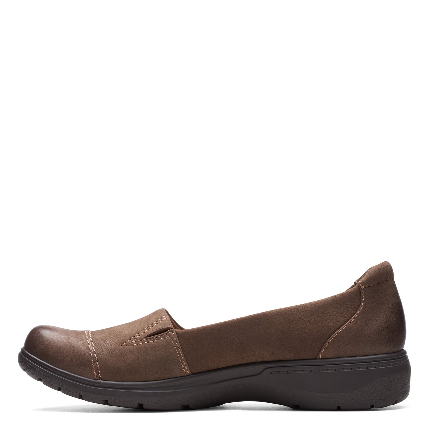 Peltz Shoes  Women's Clarks Carleigh Lulin Slip-On TAUPE 26175058