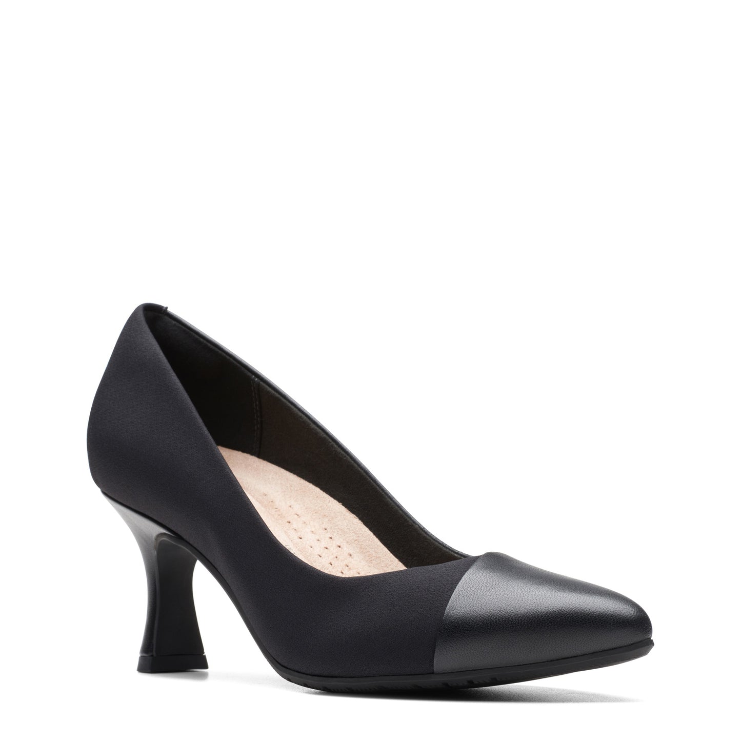 Peltz Shoes  Women's Clarks Kataleyna Rose Pump BLACK 26175070