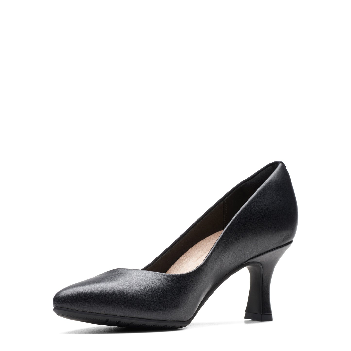 Peltz Shoes  Women's Clarks Kataleyna Rose Pump BLACK 26175070
