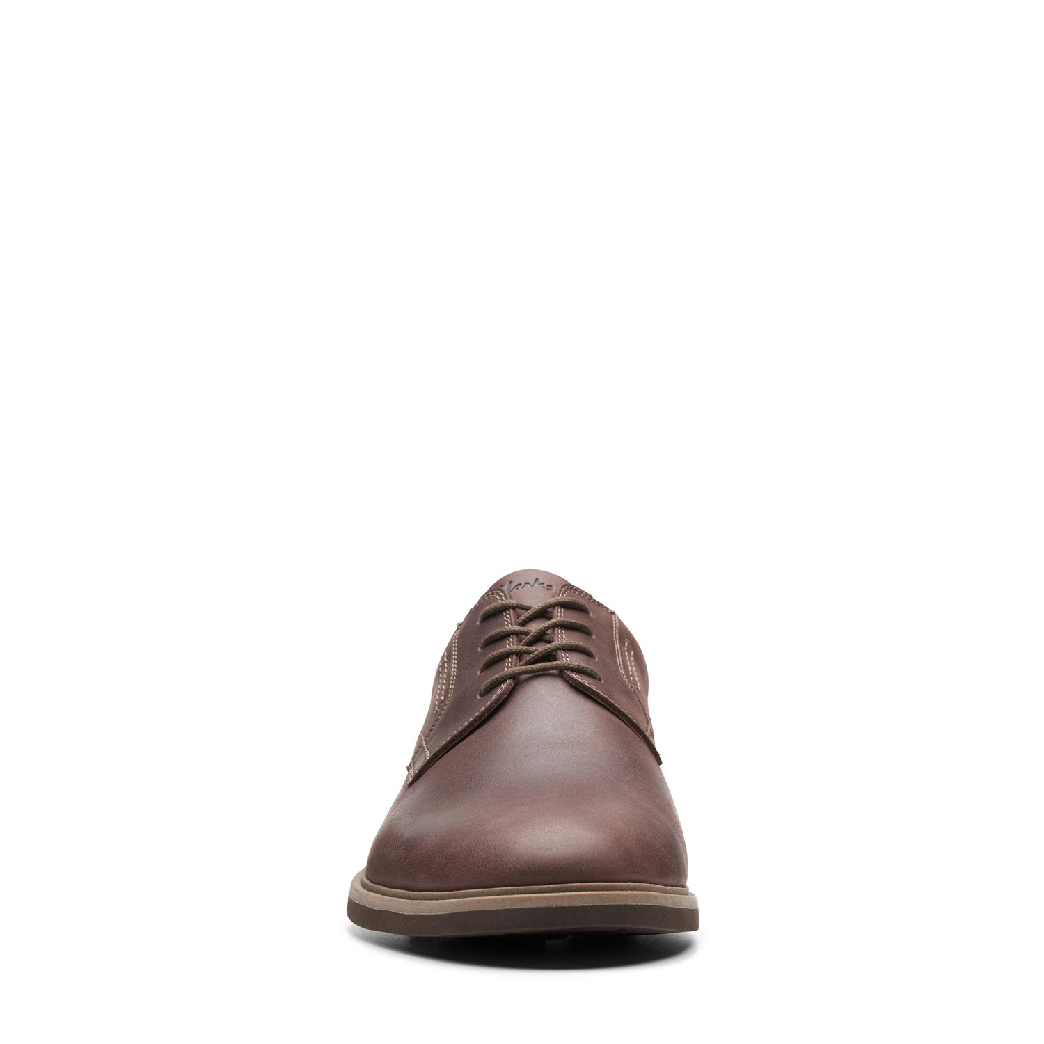 Peltz Shoes  Men's Clarks Malwood Lace Oxford Dark Brown 26175402