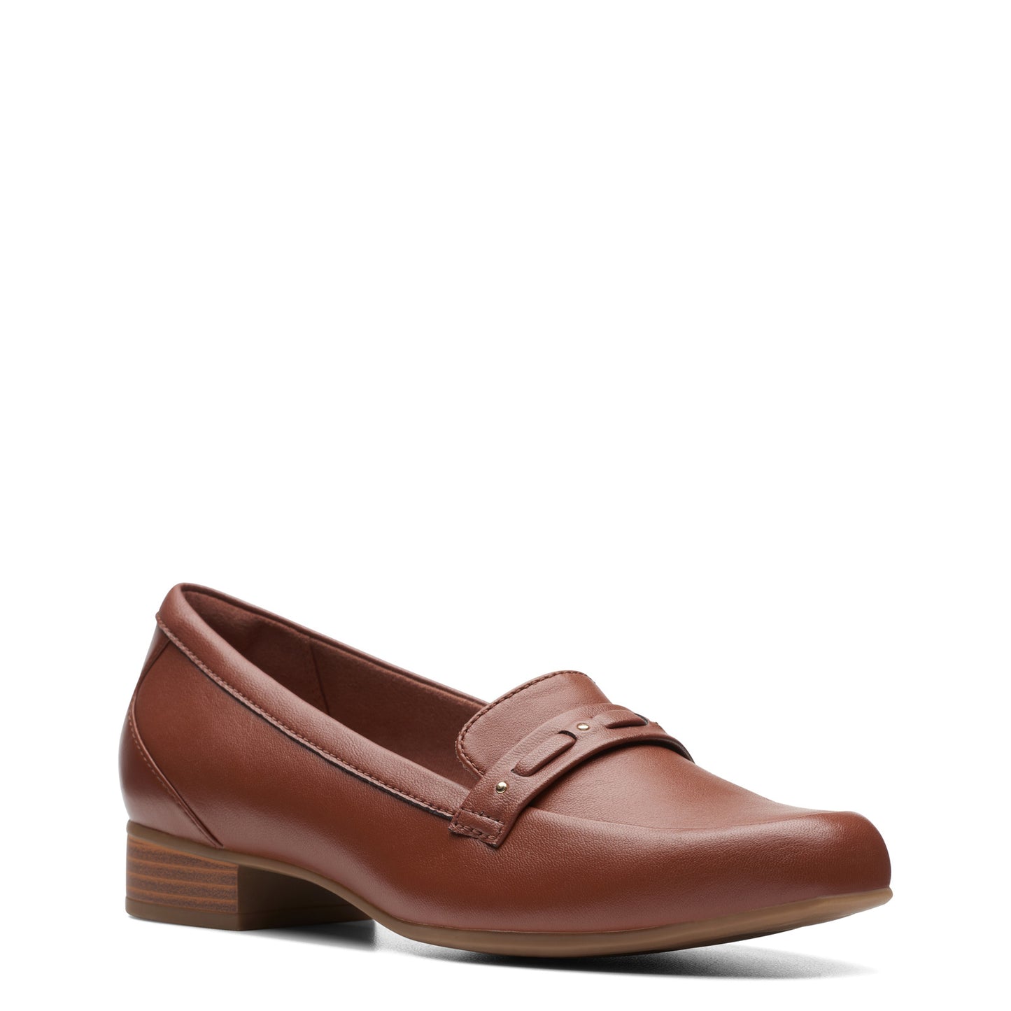 Peltz Shoes  Women's Clarks Juliet Bay Loafer TAN 26175924