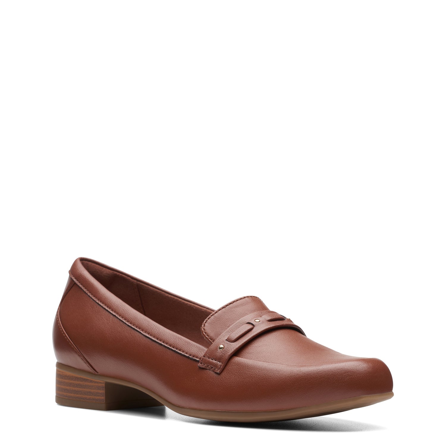 Peltz Shoes  Women's Clarks Juliet Bay Loafer TAN 26175924