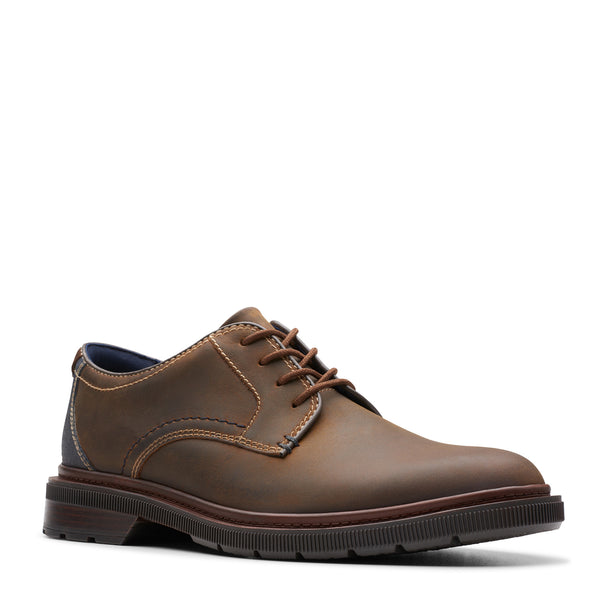 靴 Clarks Banbury Lace British Tan Leather Clarks Mens Banbury Lace Formal Shoes, British Tan Lea, 39.5