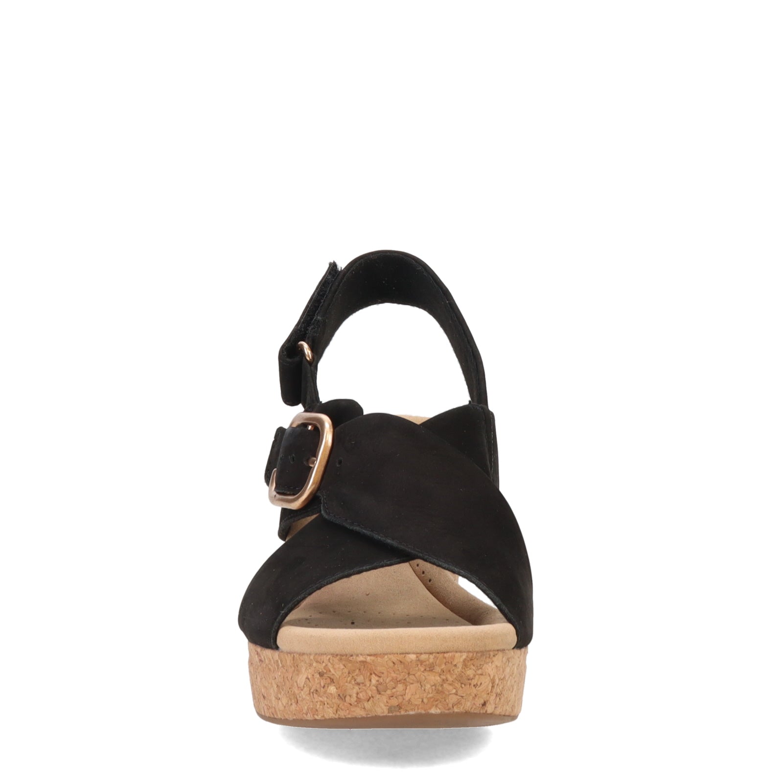 Clarks Giselle Dove sandaal voor dames, Zwarte Nubuck, 41 EU Clarks Giselle Dove sandaal voor dames, Zwarte Nubuck, 41 EU