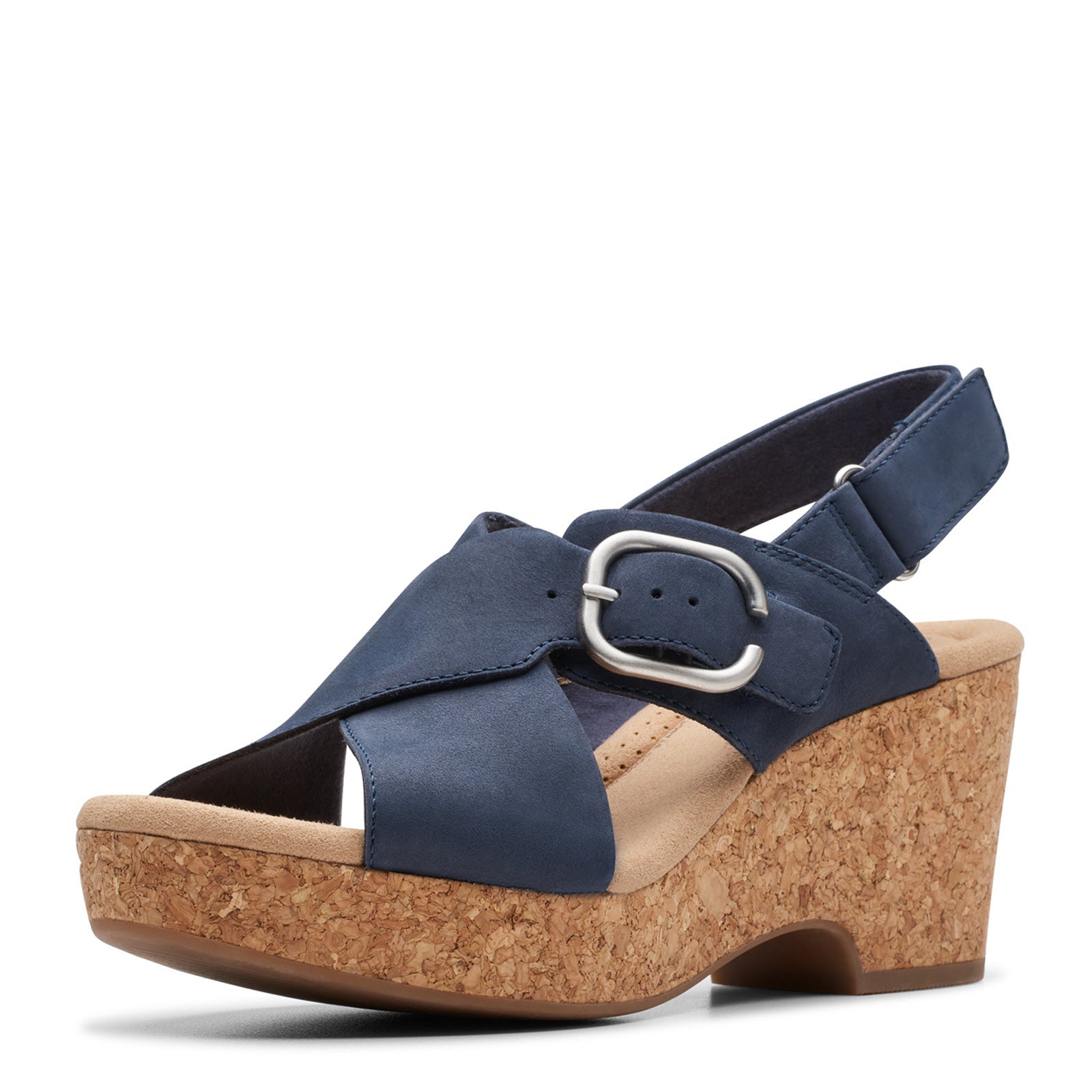 Clarks Giselle Dove sandaal voor dames, Zwarte Nubuck, 38 EU Clarks Giselle Dove sandaal voor dames, Zwarte Nubuck, 38 EU