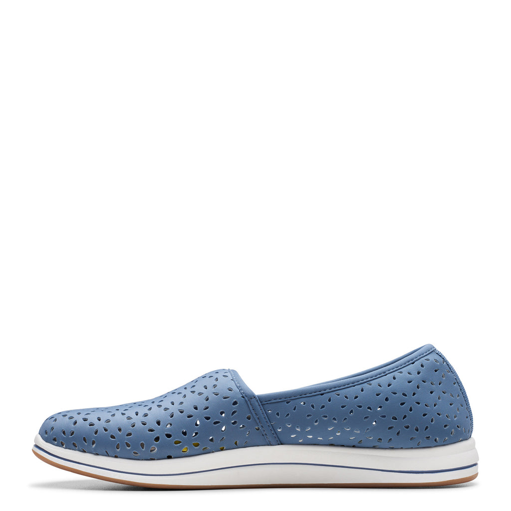 Women's Clarks Breeze Emily Slip-On BLUE 26177215
