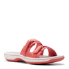 Peltz Shoes  Women's Clarks Breeze Piper Sandal Coral 26177218