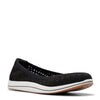 Peltz Shoes  Women's Clarks Breeze Roam Slip-On Black 26177228
