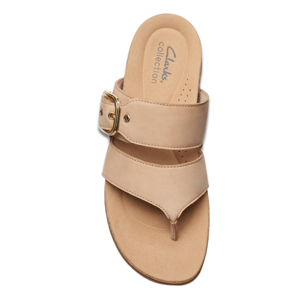 Women's Clarks Reileigh Park Sandal BEIGE 26177425