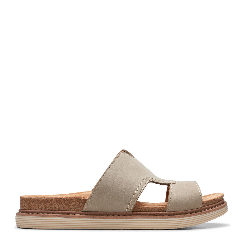 Women's Clarks Arwell Walk Sandal STONE NUBUCK 26177581