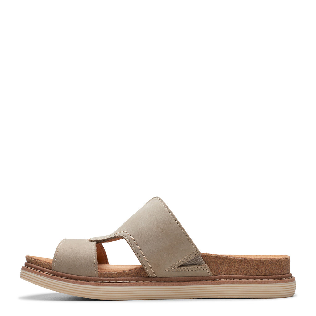 Women's Clarks Arwell Walk Sandal STONE NUBUCK 26177581
