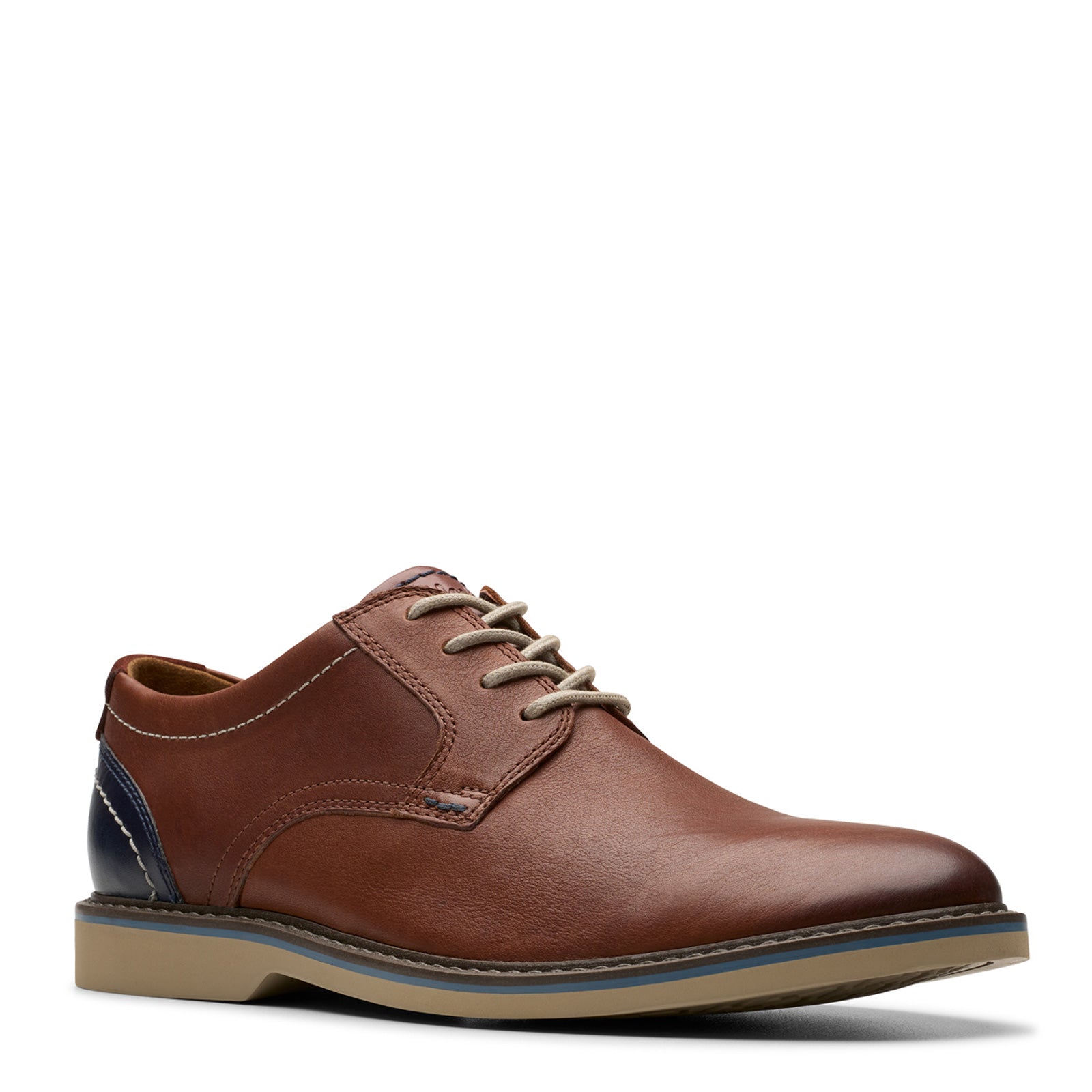 Clarks Collection Men's Radcliff Low Shoes - Tan Leather Clarks Collection Men's Radcliff Low Shoes - Tan Leather