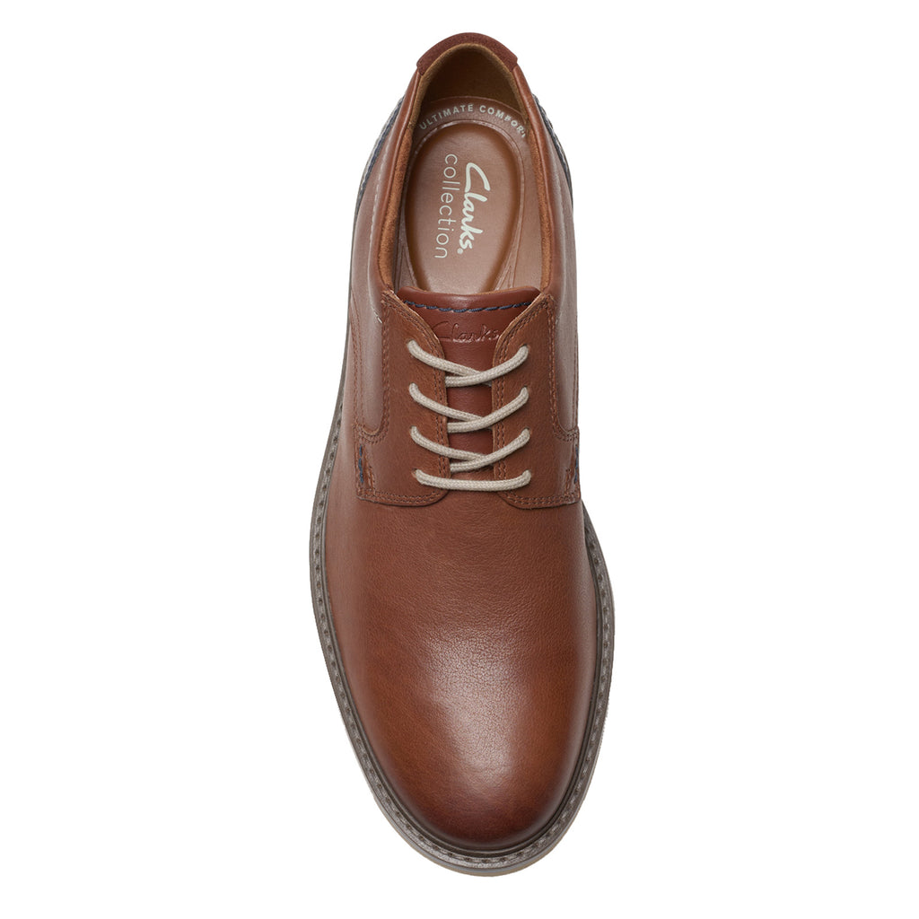 Men's Clarks Radcliff Low Oxford TAN LEATHER 26179371
