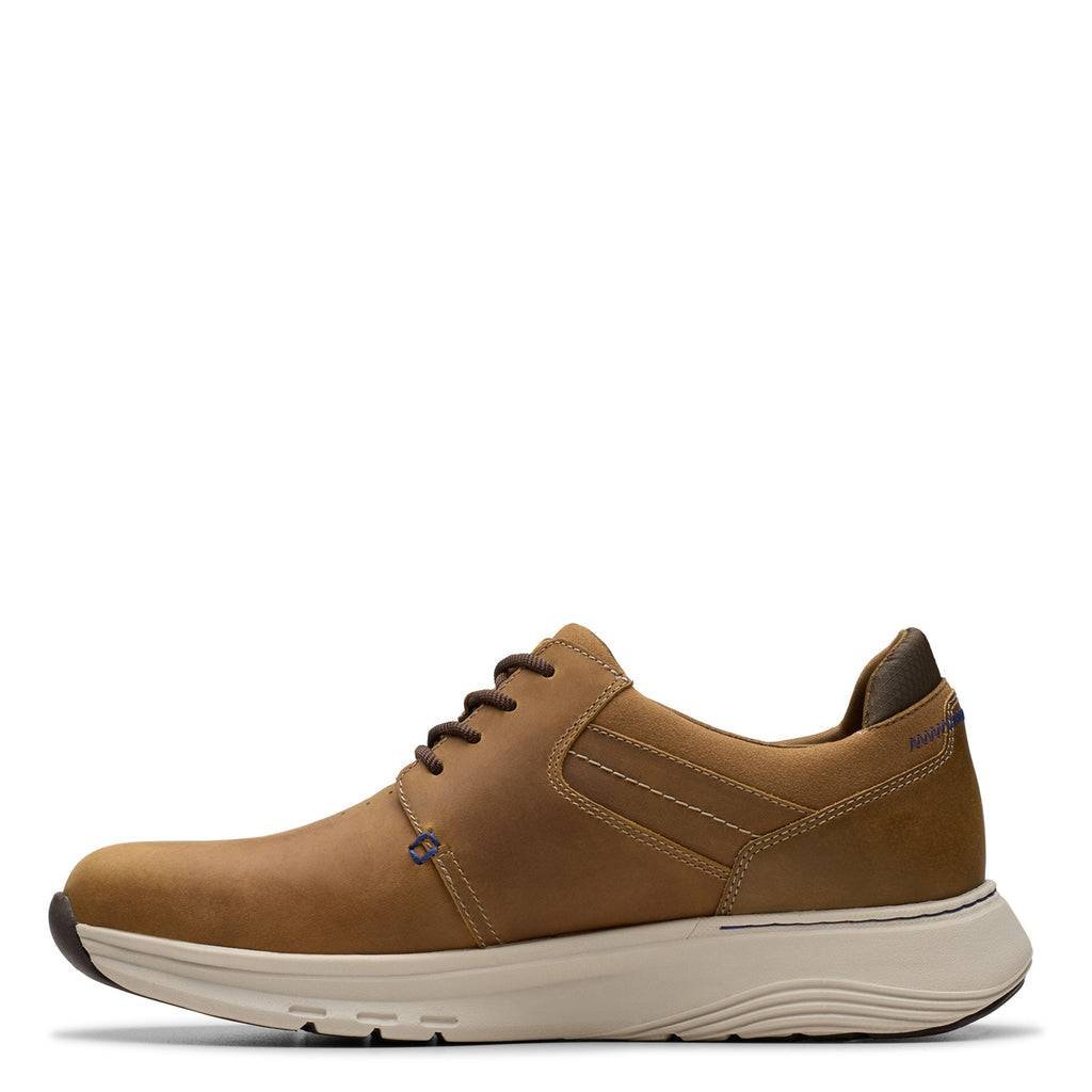 Men's Clarks Motion Trek PT Slip-On DARK TAN LEATHER 26179457