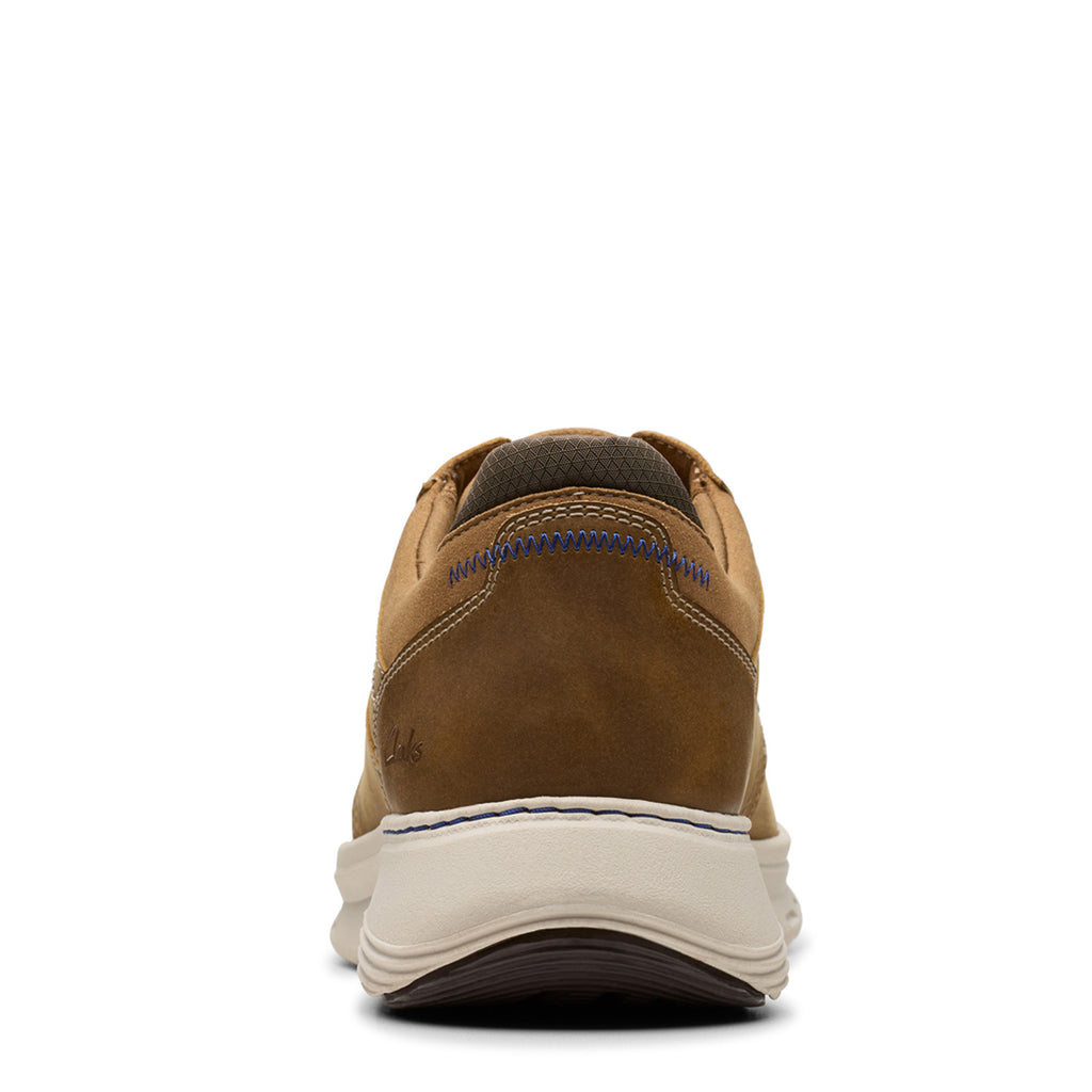 Men's Clarks Motion Trek PT Slip-On DARK TAN LEATHER 26179457