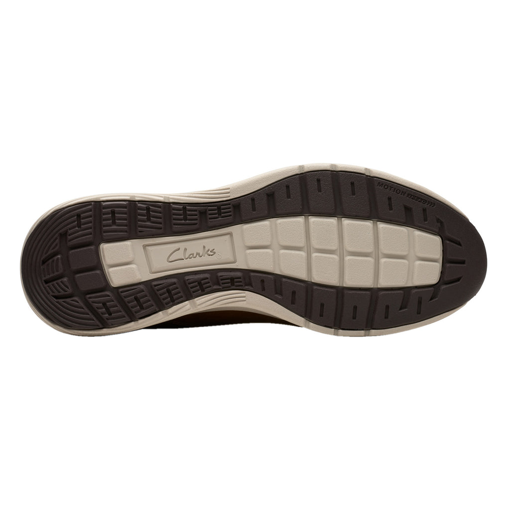 Men's Clarks Motion Trek PT Slip-On DARK TAN LEATHER 26179457