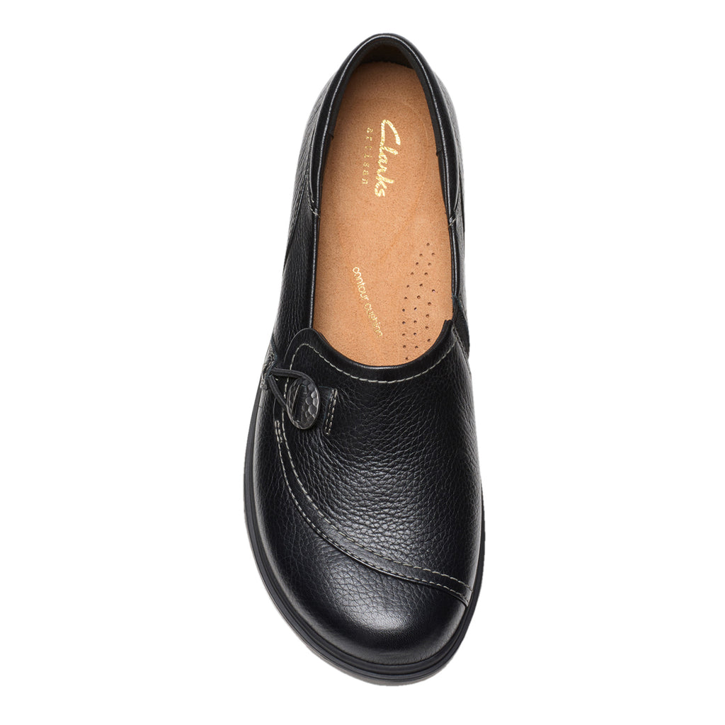 Women's Clarks Certina Ease Slip-On BLACK 26179947
