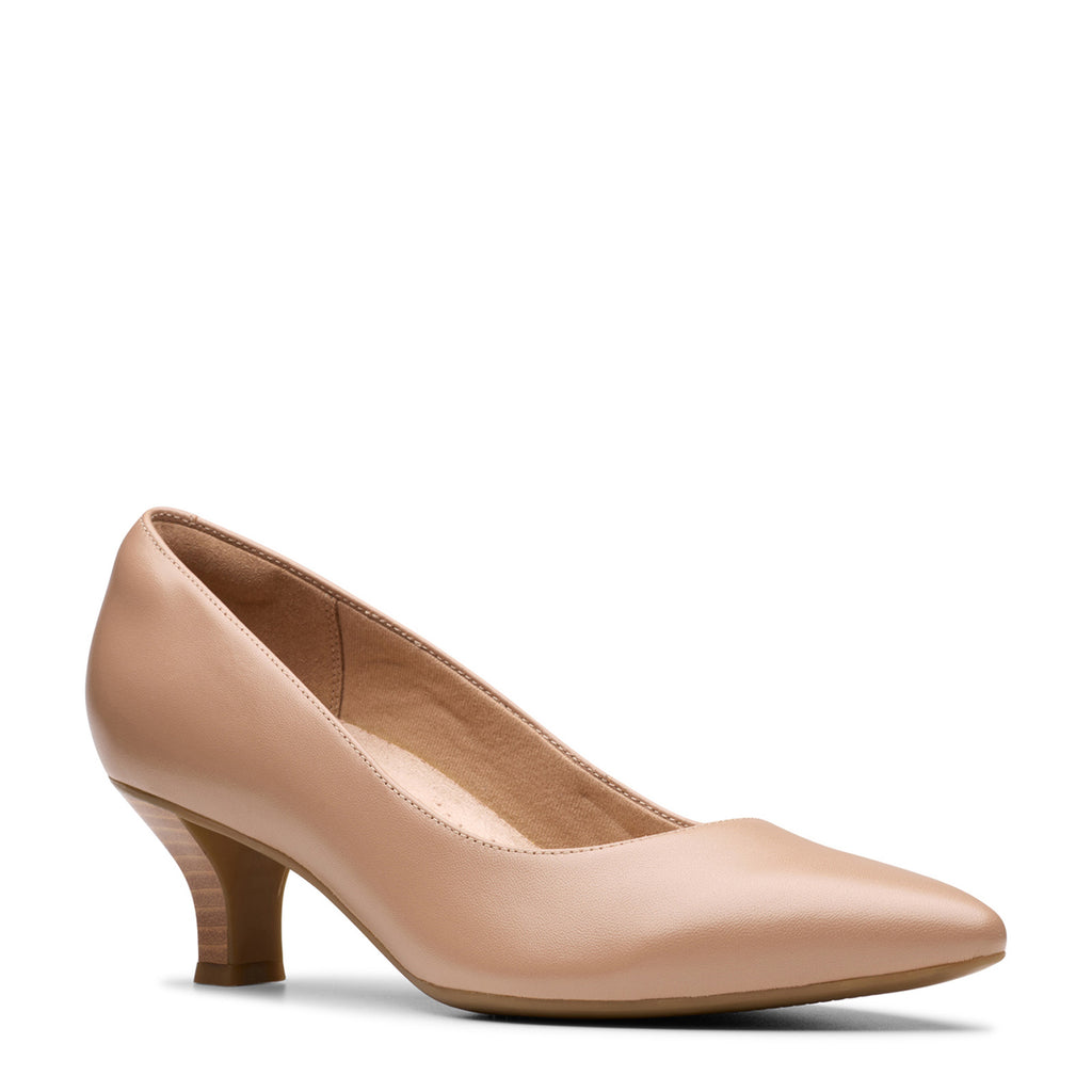 Women's Clarks Kepley Vine Pump WARM BEIGE 26180001