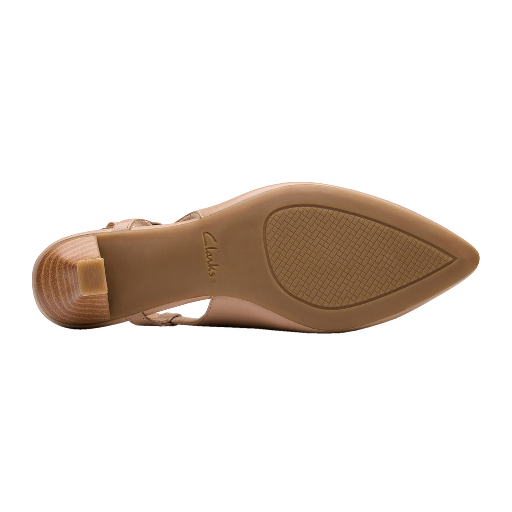 Women's Clarks Kepley Lane Pump WARM BEIGE 26180007